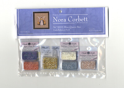 Cross Stitch ~ Nora Corbett Embellishment Pack for Miss Queen Bee #NC261E