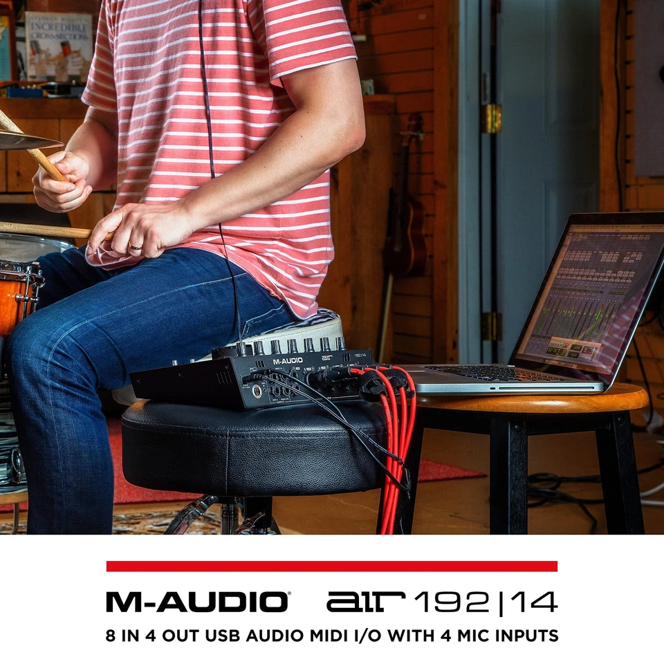 M-Audio AIR 192x14 - USB Audio Interface for Studio Recording - Image 2 of 4