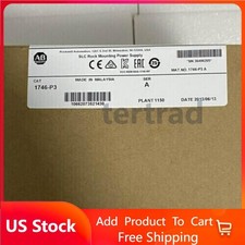 New Factory Sealed AB 1746-P3 SLC 500 Power Supply Module 1746P3 US Free Tax