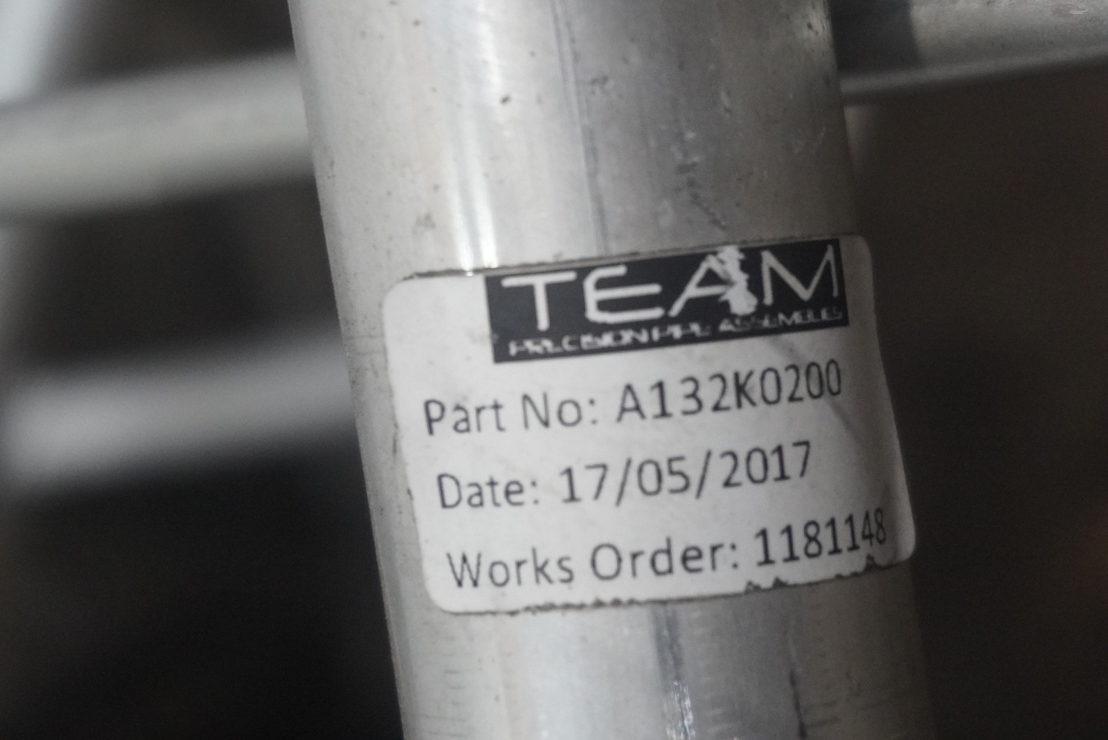 Lotus Evora 2018 Hose pipes Set P/N C132P0183