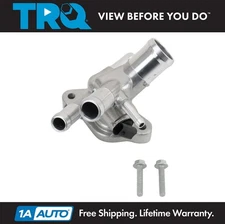 TRQ Thermostat with Housing Assembly Fits 16-21 Buick 16-22 Chevrolet 18-22 GMC