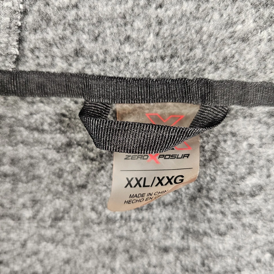 Zeroxposur Womens Hoodie Full Zip Pockets Drawstring Adjustable Waist Size XXL - Image 4 of 4