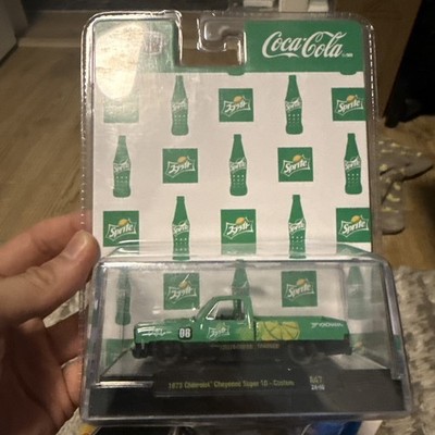 M2 Machines Sprite 1973 Chevrolet Cheyenne Super 10 Custom Coca-Cola A47 Green