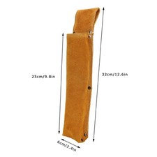 Schwei&szlig;en Rod Holder Wearable Verdickte Kuhleder Anti-Scald Schwei&szlig;er Hardw AK