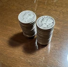 Mercury Dimes Various Years US 10C Silver Coins Lot of 50