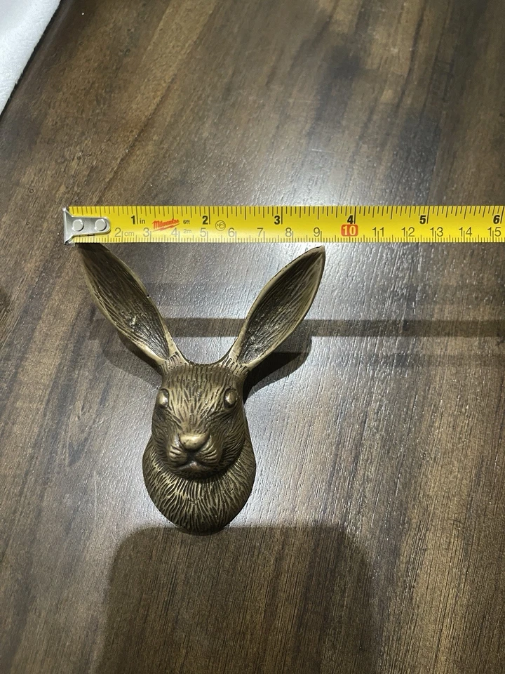 Anthropologie через лес латунный кролик крюк новый - Изображение 4 из 4