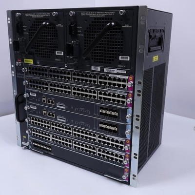 Cisco Catalyst WS-C4507R+E 220 Port UPOE Ethernet Network Switch