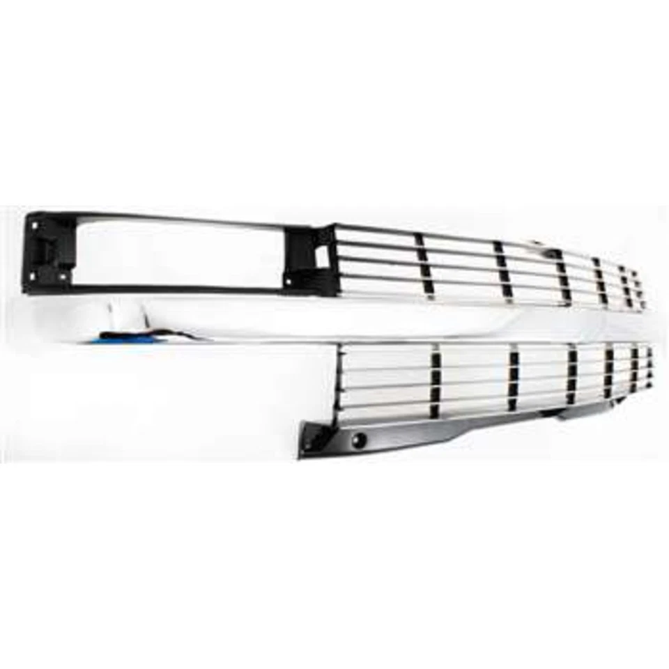 Grille 95-25 For Chevy Astro Silver w/Chrome Center Bar w/Composite Headlight Foto 4 de 4