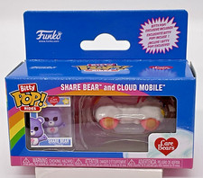 Care Bears Share Bear And Cloud Mobile Funko Bitty Pop Rides 2025 2 Pieces