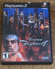 Virtua Fighter 4 (Sony PlayStation 2, 2002) (PS2-189) No Manual Tested 