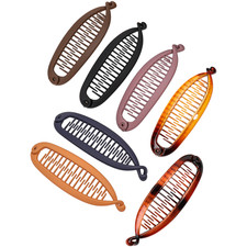Stylish Lightweight Oval Banana Clip Hair Claw for Women Hair Accessory