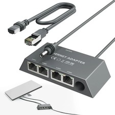 Starlink Gen 3 Ethernet Adapter Cat 5E Cable for High-Speed Connection
