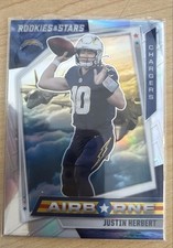 2021 Panini Rookies & Stars - Airborne Justin Herbert #AB-8 Silver Prizm