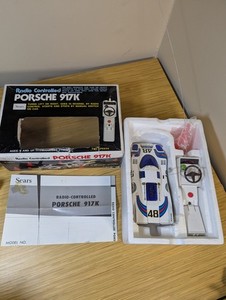 KSE Vintage Safari Porsche 917K Radio Control Toy Car 1/12 Scale