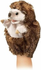 Folkmanis Puppets - 2966 Little Hedgehog Hand Puppet NWT RETIRED/RARE 