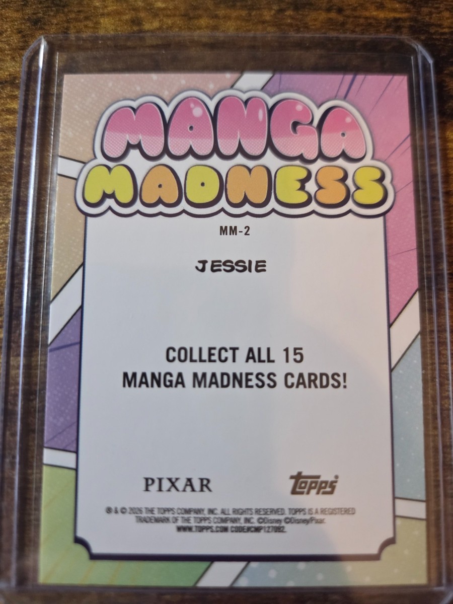 2026 Topps Disney Neon Jessie Manga Madness #MM-2 Toy Story | eBay