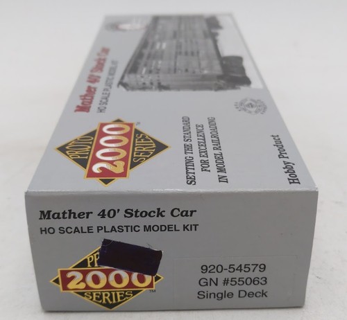 Kit Life Like 920-54579 escala HO Mather Great Northern 40' Stock Car # 55063 | Zustand: New