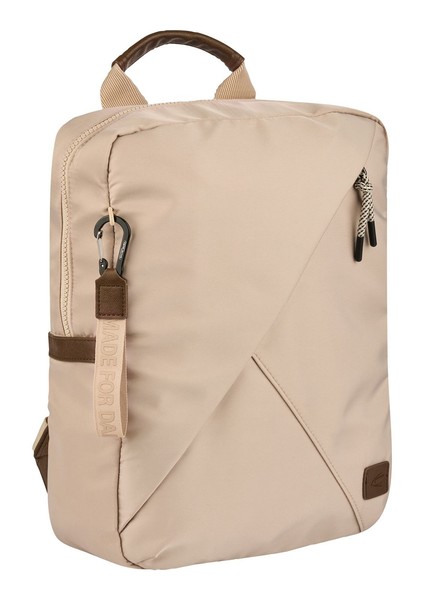 Camel Active Aurum Backpack M Freizeitrucksack Rucksack Beige Beige Neu-image