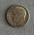 1964 D Denver Roosevelt Silver Dime - Circulated - Actual Coin
