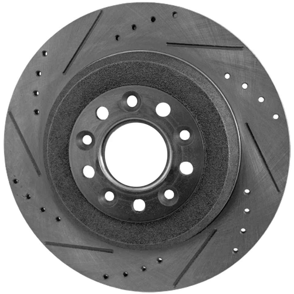 Rear Brake Disc Rotors and Pads Kit for Ford Taurus Explorer Flex Lincoln MKT - Image 3 of 4