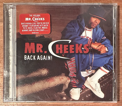 Mr. Cheeks CD Back Again! [Clean Edited] Brand New Sealed Floetry Pete Rock ++
