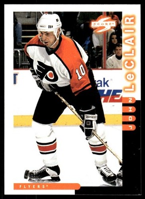 John LeClair 1997-98 Score #108 Flyers NHL READ FREE SHIPPING AutographDen