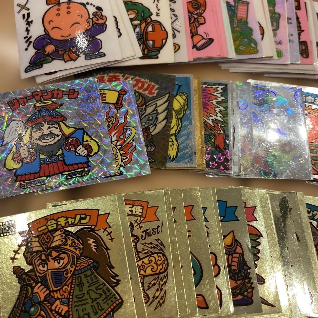 Bikkuriman Seal 90s Vintage 330 Pieces, Rare Anime Character Stickers