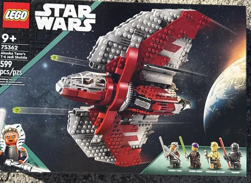LEGO Star Wars: Ahsoka Tano's T-6 Jedi Shuttle (75362) Age 9+ 4 Minifigures