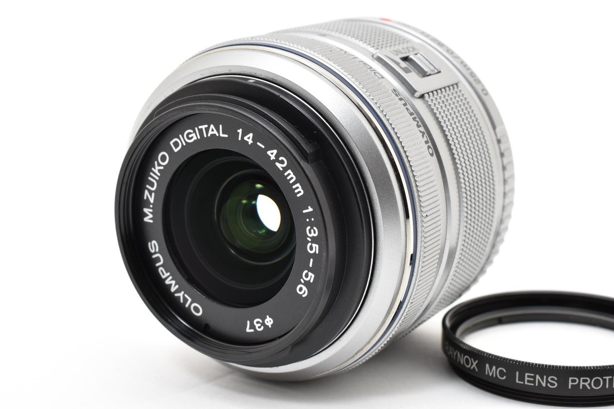 Exc Olympus M.Zuiko Digital Camera Lens 14-42mm f3.5-5.6 Silver w