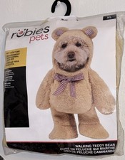 RUBIES WALKING TEDDY BEAR PET COSTUME FOR DOGS OR CATS, XL - BROWN