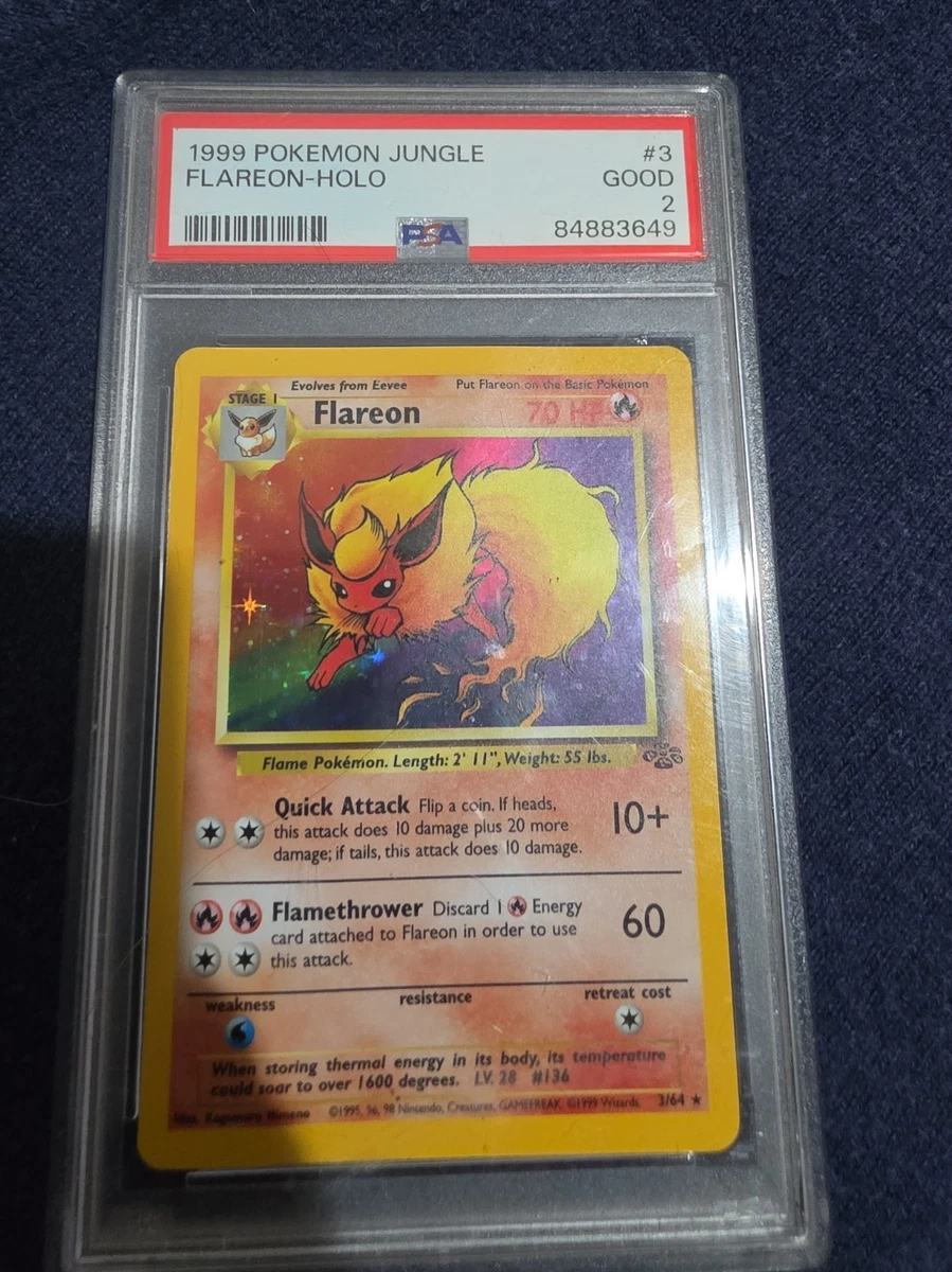 Flareon Pokémon TCG Professional Sports Authenticator (PSA