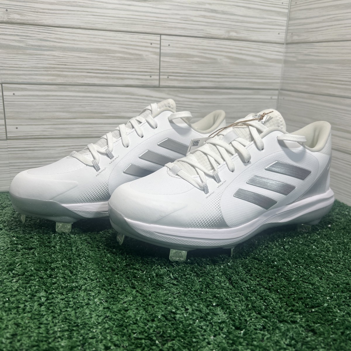Adidas FY4387 Women\'s Purehustle 2 Softball Shoe White Size 9.5 Metal Spikes NEW Womens Adidas Purehustle 2.0 Softball | Mercari main image 4
