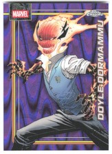 2026 Marvel Topps Chrome Doyle Dormammu #113 Purple Raywave Refractor /75 NM
