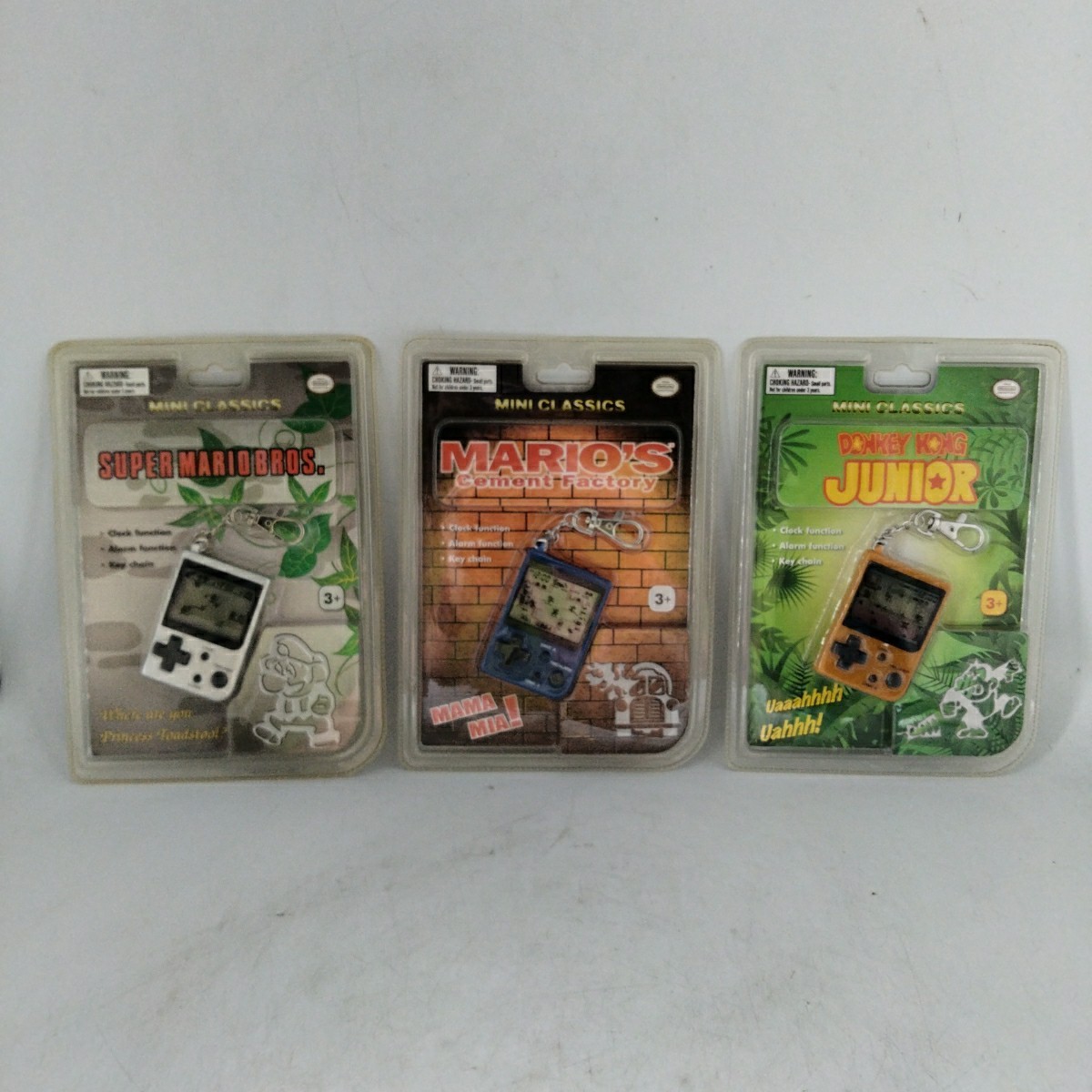 NINTENDO Mini Classics Super Mario Bros Mario Cement Factory DK JR