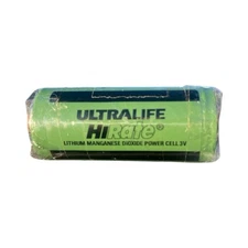 ULTRALIFE U10021 3V Battery   Two Pack Lithium Manganese Dioxide Power Cell 3V