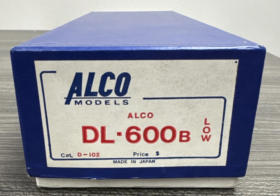 ALCO Models HO Brass #D-102 ALCO DL-600B LOW Diesel Locomotive - Tested & NOS! - Image 2 of 4