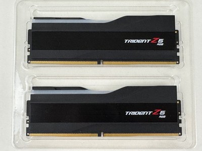 G.SKILL Trident Z5 RGB 32GB (2x16GB) DDR5 7800MT/s CL36 Intel XMP PC RAM Memory