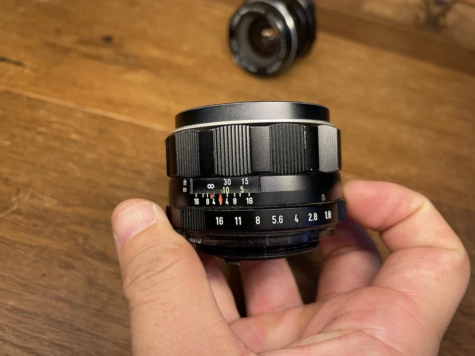 *2 Lens Set : Near Mint* Pentax SMC Takumar 55mm F/1.8 & 28mm F/3.5 M42 From JPN - Image 4 of 4