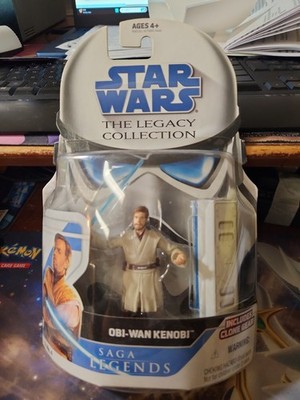 Star Wars The Legacy Collection Saga Legends SL4 Obi-Wan Kenobi Figure New 