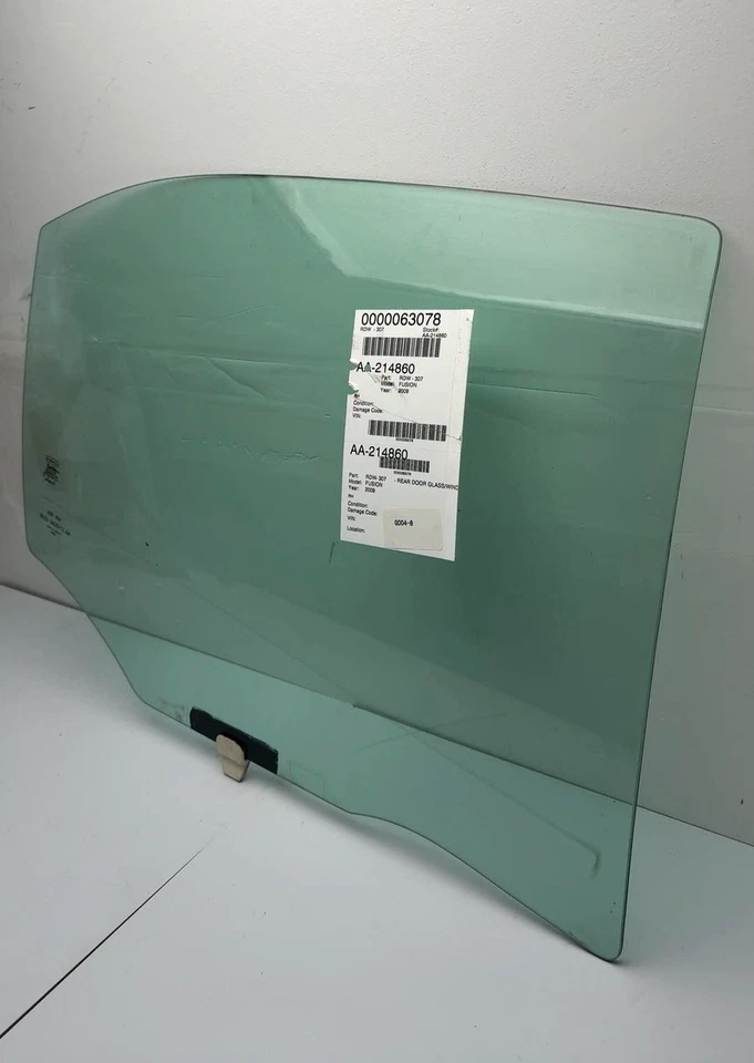 06 07 08 09 10 11 12 FORD FUSION Rear Door Glass/window Ford Right OEM G004-8 Foto 2 de 4
