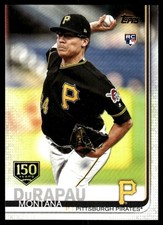 Montana DuRapau 2019 Topps Update #US228 Pirates MLB READ FREE SHIP AutographDen