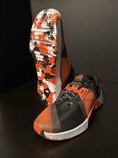 Nike Metcon 10 Training Shoes Black/Orange/Wolf Grey HJ1875-005 Men Size 12.5