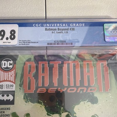 DC Comics Batman Beyond #38 CGC 9.8 Variant Lee Weeks Cover 2020