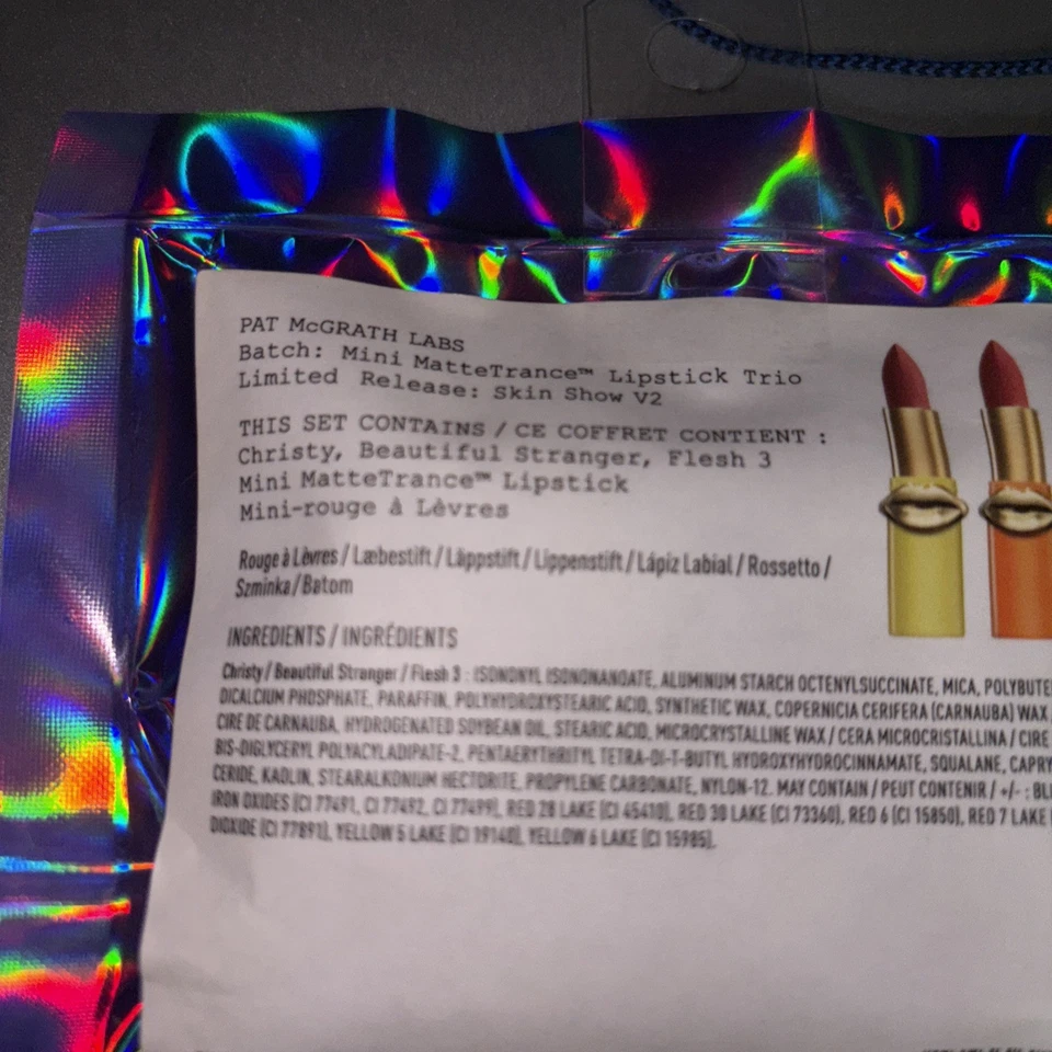 NIP Pat McGrath Labs Matte, Lipsticks Skin Show V2 - Christy, Beautiful Stranger - Image 4 of 4