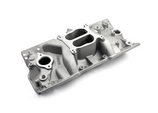 Chevy Sbc 350 Lowrise Intake Manifold Satin Chevy Sbc 350 Lowrise Intake Manifold Satin