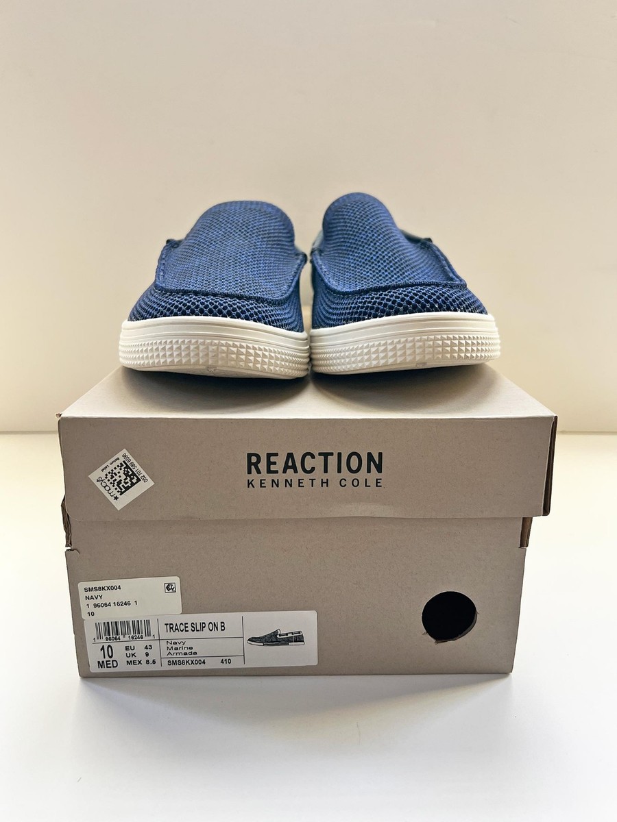 Kenneth Cole Reaction Trace SLIP ON Loafer Navy Amazon.com | Kenneth Cole Reaction Mens Loafer (Trace Slip  main image 3