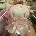 Sanrio Kuromi Sakura Fairy Plush Keychain Cherry Blossom Design NEW FS JAPAN — photo 1