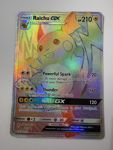 Raichu GX #75 (Shining Legends (2017))