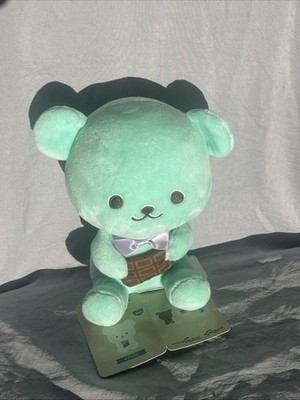 FANCY FUKUYA CHOCOLATE BEAR PLUSHIE MINT GREEN COLOR