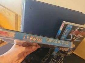 Sega Cd Lunar Silver Star & External Blue. Case Manual & Game.  GREAT Condition!